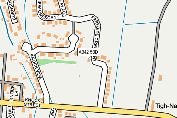 AB42 5BD map - OS OpenMap – Local (Ordnance Survey) AB42 5BD map - OS OpenMap – Local (Ordnance Survey)