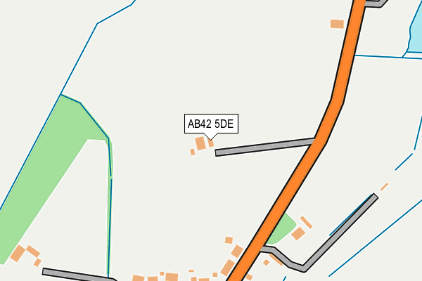 AB42 5DE map - OS OpenMap – Local (Ordnance Survey) AB42 5DE map - OS OpenMap – Local (Ordnance Survey)