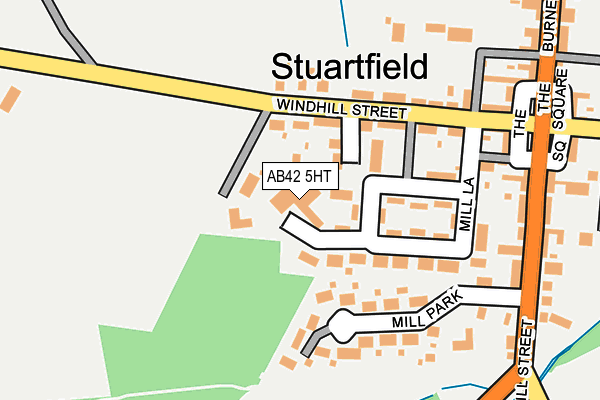 AB42 5HT map - OS OpenMap – Local (Ordnance Survey) AB42 5HT map - OS OpenMap – Local (Ordnance Survey)