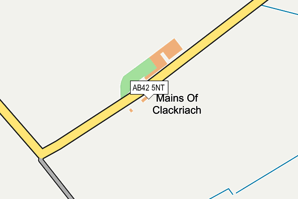 AB42 5NT map - OS OpenMap – Local (Ordnance Survey) AB42 5NT map - OS OpenMap – Local (Ordnance Survey)