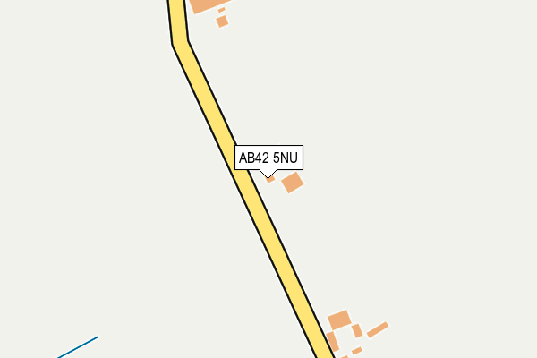 AB42 5NU map - OS OpenMap – Local (Ordnance Survey) AB42 5NU map - OS OpenMap – Local (Ordnance Survey)