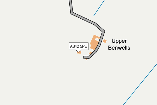 AB42 5PE map - OS OpenMap – Local (Ordnance Survey) AB42 5PE map - OS OpenMap – Local (Ordnance Survey)
