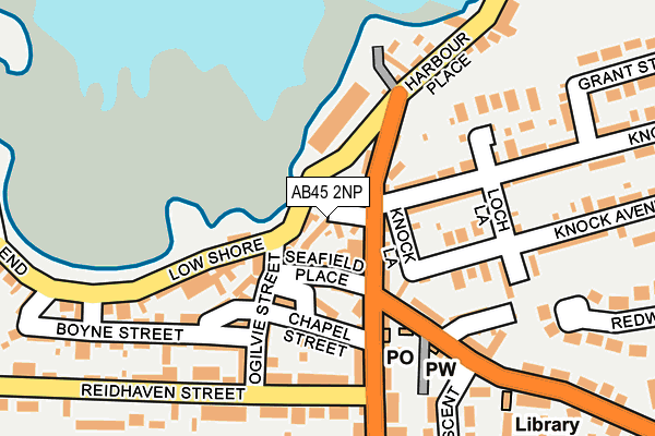 AB45 2NP map - OS OpenMap – Local (Ordnance Survey) AB45 2NP map - OS OpenMap – Local (Ordnance Survey)
