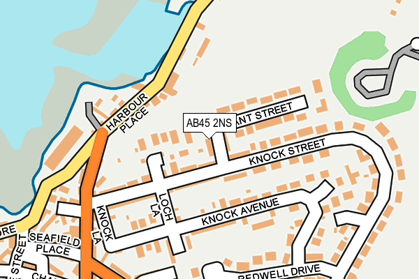 AB45 2NS map - OS OpenMap – Local (Ordnance Survey) AB45 2NS map - OS OpenMap – Local (Ordnance Survey)