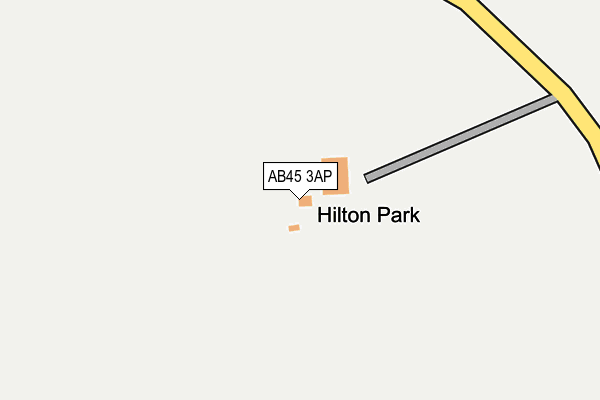 AB45 3AP map - OS OpenMap – Local (Ordnance Survey) AB45 3AP map - OS OpenMap – Local (Ordnance Survey)
