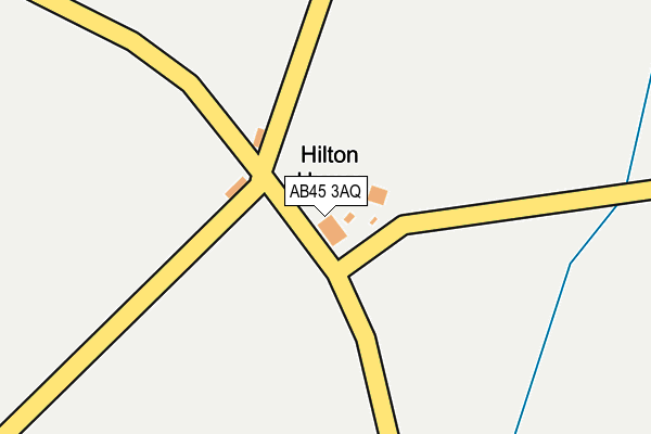 AB45 3AQ map - OS OpenMap – Local (Ordnance Survey) AB45 3AQ map - OS OpenMap – Local (Ordnance Survey)