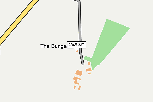 AB45 3AT map - OS OpenMap – Local (Ordnance Survey) AB45 3AT map - OS OpenMap – Local (Ordnance Survey)