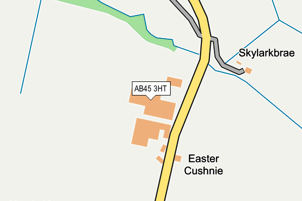AB45 3HT map - OS OpenMap – Local (Ordnance Survey) AB45 3HT map - OS OpenMap – Local (Ordnance Survey)