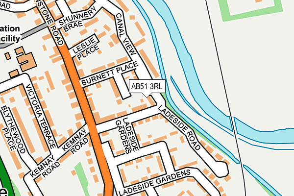 AB51 3RL map - OS OpenMap – Local (Ordnance Survey) AB51 3RL map - OS OpenMap – Local (Ordnance Survey)