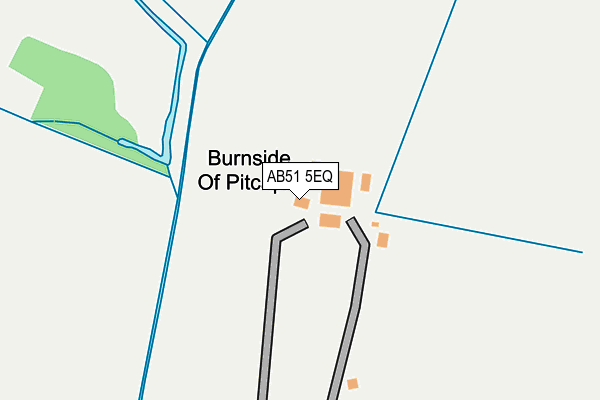 AB51 5EQ map - OS OpenMap – Local (Ordnance Survey) AB51 5EQ map - OS OpenMap – Local (Ordnance Survey)