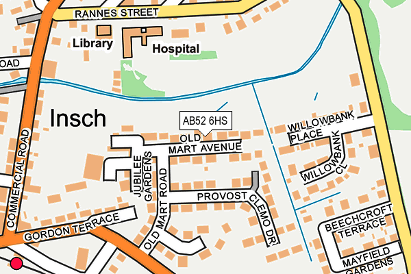 AB52 6HS map - OS OpenMap – Local (Ordnance Survey) AB52 6HS map - OS OpenMap – Local (Ordnance Survey)