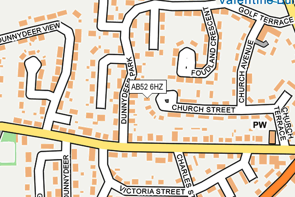 AB52 6HZ map - OS OpenMap – Local (Ordnance Survey) AB52 6HZ map - OS OpenMap – Local (Ordnance Survey)