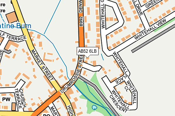 AB52 6LB map - OS OpenMap – Local (Ordnance Survey) AB52 6LB map - OS OpenMap – Local (Ordnance Survey)