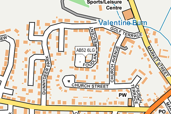 AB52 6LG map - OS OpenMap – Local (Ordnance Survey) AB52 6LG map - OS OpenMap – Local (Ordnance Survey)