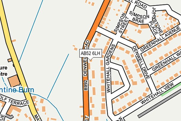 AB52 6LH map - OS OpenMap – Local (Ordnance Survey) AB52 6LH map - OS OpenMap – Local (Ordnance Survey)