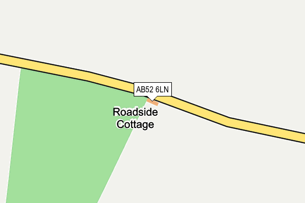 AB52 6LN map - OS OpenMap – Local (Ordnance Survey) AB52 6LN map - OS OpenMap – Local (Ordnance Survey)
