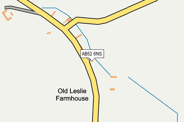 AB52 6NS map - OS OpenMap – Local (Ordnance Survey) AB52 6NS map - OS OpenMap – Local (Ordnance Survey)