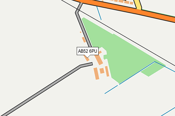 AB52 6PU map - OS OpenMap – Local (Ordnance Survey) AB52 6PU map - OS OpenMap – Local (Ordnance Survey)