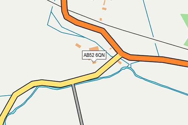 AB52 6QN map - OS OpenMap – Local (Ordnance Survey) AB52 6QN map - OS OpenMap – Local (Ordnance Survey)