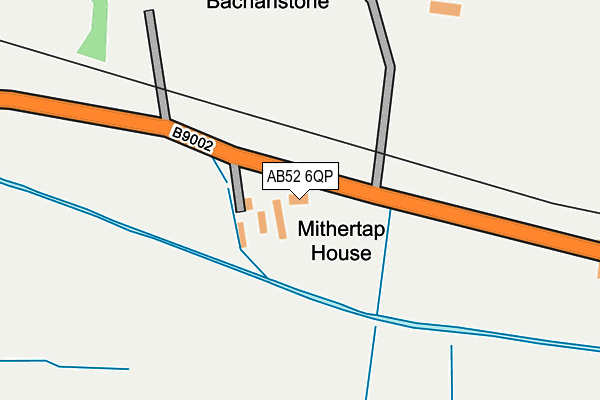 AB52 6QP map - OS OpenMap – Local (Ordnance Survey) AB52 6QP map - OS OpenMap – Local (Ordnance Survey)