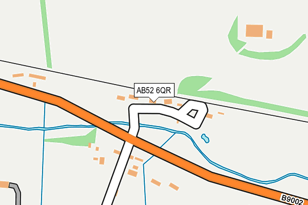 AB52 6QR map - OS OpenMap – Local (Ordnance Survey) AB52 6QR map - OS OpenMap – Local (Ordnance Survey)