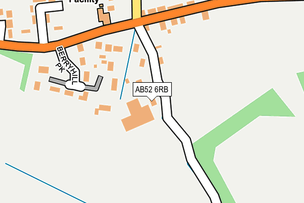 AB52 6RB map - OS OpenMap – Local (Ordnance Survey) AB52 6RB map - OS OpenMap – Local (Ordnance Survey)