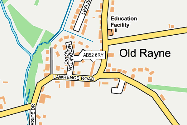 AB52 6RY map - OS OpenMap – Local (Ordnance Survey) AB52 6RY map - OS OpenMap – Local (Ordnance Survey)