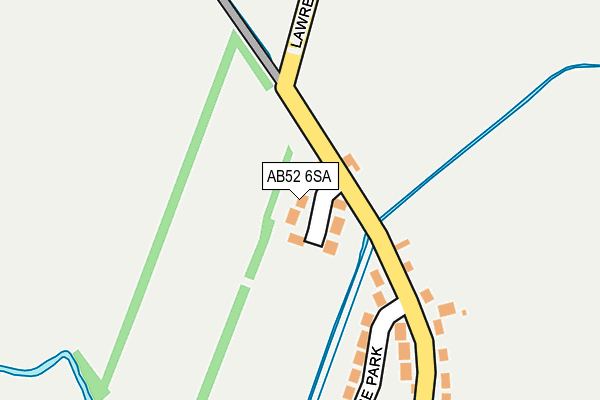 AB52 6SA map - OS OpenMap – Local (Ordnance Survey) AB52 6SA map - OS OpenMap – Local (Ordnance Survey)