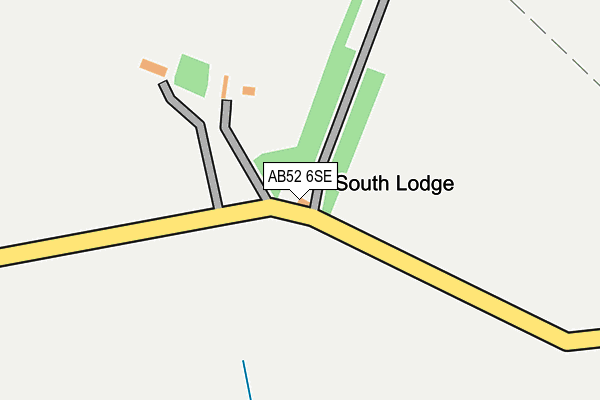 AB52 6SE map - OS OpenMap – Local (Ordnance Survey) AB52 6SE map - OS OpenMap – Local (Ordnance Survey)