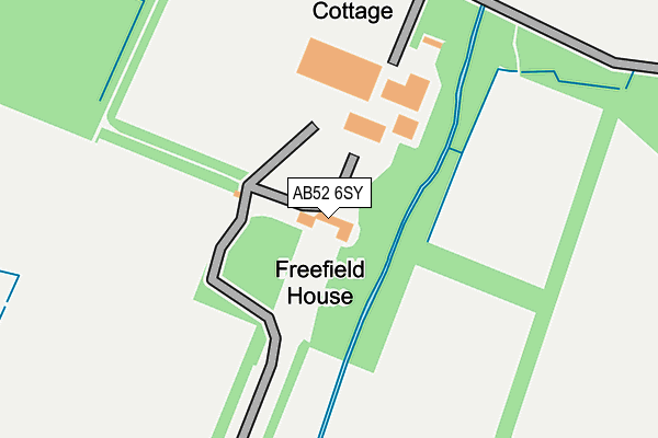AB52 6SY map - OS OpenMap – Local (Ordnance Survey) AB52 6SY map - OS OpenMap – Local (Ordnance Survey)