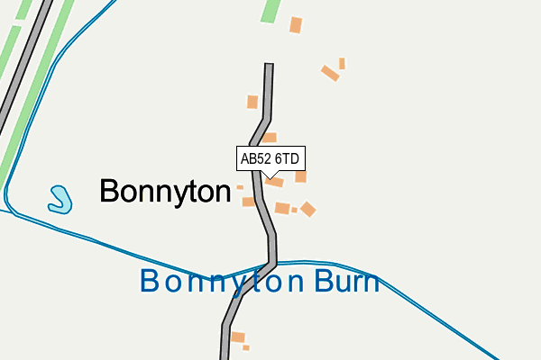 AB52 6TD map - OS OpenMap – Local (Ordnance Survey) AB52 6TD map - OS OpenMap – Local (Ordnance Survey)