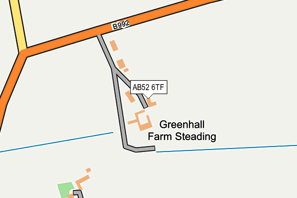 AB52 6TF map - OS OpenMap – Local (Ordnance Survey) AB52 6TF map - OS OpenMap – Local (Ordnance Survey)