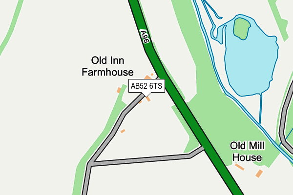 AB52 6TS map - OS OpenMap – Local (Ordnance Survey) AB52 6TS map - OS OpenMap – Local (Ordnance Survey)
