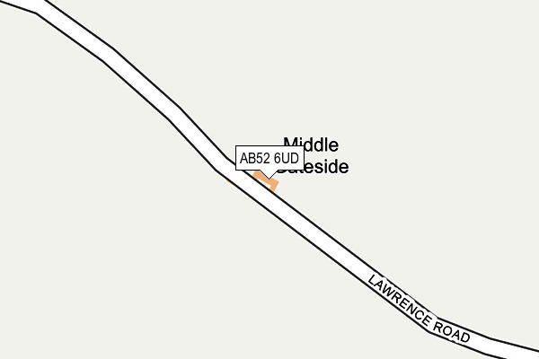 AB52 6UD map - OS OpenMap – Local (Ordnance Survey) AB52 6UD map - OS OpenMap – Local (Ordnance Survey)