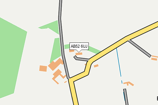 AB52 6UJ map - OS OpenMap – Local (Ordnance Survey) AB52 6UJ map - OS OpenMap – Local (Ordnance Survey)