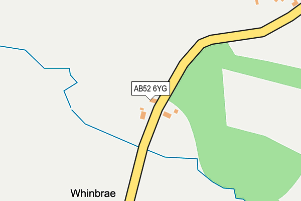 AB52 6YG map - OS OpenMap – Local (Ordnance Survey) AB52 6YG map - OS OpenMap – Local (Ordnance Survey)
