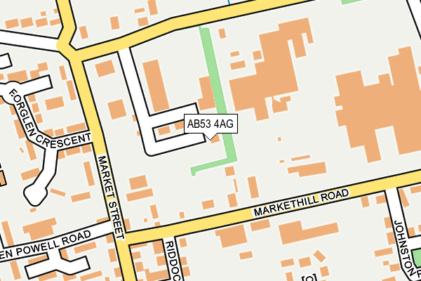 AB53 4AG map - OS OpenMap – Local (Ordnance Survey) AB53 4AG map - OS OpenMap – Local (Ordnance Survey)