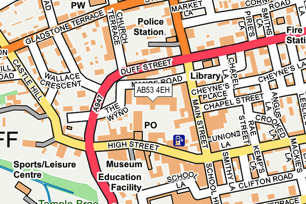 AB53 4EH map - OS OpenMap – Local (Ordnance Survey) AB53 4EH map - OS OpenMap – Local (Ordnance Survey)