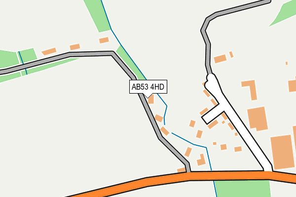 AB53 4HD map - OS OpenMap – Local (Ordnance Survey) AB53 4HD map - OS OpenMap – Local (Ordnance Survey)