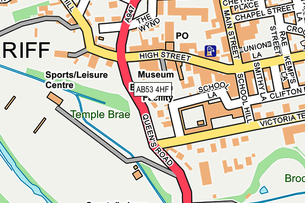 AB53 4HF map - OS OpenMap – Local (Ordnance Survey) AB53 4HF map - OS OpenMap – Local (Ordnance Survey)