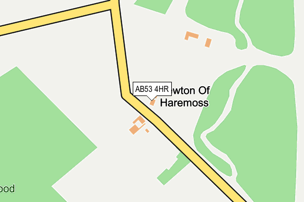 AB53 4HR map - OS OpenMap – Local (Ordnance Survey) AB53 4HR map - OS OpenMap – Local (Ordnance Survey)