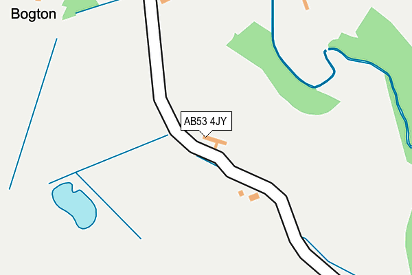 AB53 4JY map - OS OpenMap – Local (Ordnance Survey) AB53 4JY map - OS OpenMap – Local (Ordnance Survey)