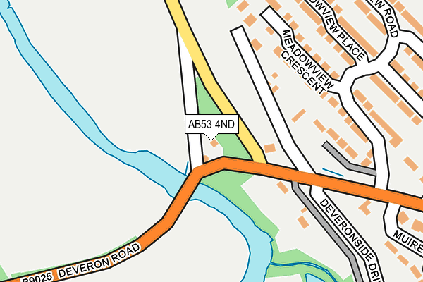 AB53 4ND map - OS OpenMap – Local (Ordnance Survey) AB53 4ND map - OS OpenMap – Local (Ordnance Survey)