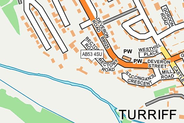 AB53 4SU map - OS OpenMap – Local (Ordnance Survey) AB53 4SU map - OS OpenMap – Local (Ordnance Survey)
