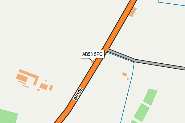 AB53 5PQ map - OS OpenMap – Local (Ordnance Survey) AB53 5PQ map - OS OpenMap – Local (Ordnance Survey)