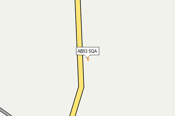AB53 5QA map - OS OpenMap – Local (Ordnance Survey) AB53 5QA map - OS OpenMap – Local (Ordnance Survey)