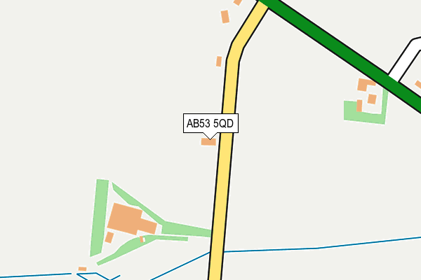 AB53 5QD map - OS OpenMap – Local (Ordnance Survey) AB53 5QD map - OS OpenMap – Local (Ordnance Survey)