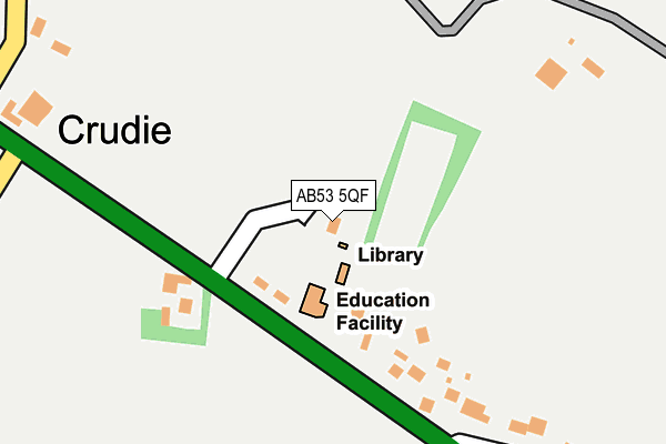 AB53 5QF map - OS OpenMap – Local (Ordnance Survey) AB53 5QF map - OS OpenMap – Local (Ordnance Survey)