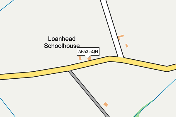 AB53 5QN map - OS OpenMap – Local (Ordnance Survey) AB53 5QN map - OS OpenMap – Local (Ordnance Survey)