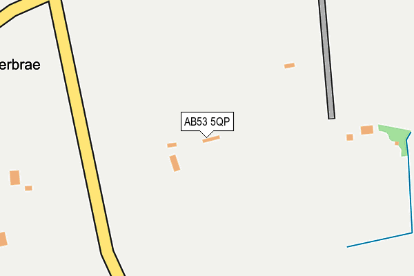 AB53 5QP map - OS OpenMap – Local (Ordnance Survey) AB53 5QP map - OS OpenMap – Local (Ordnance Survey)